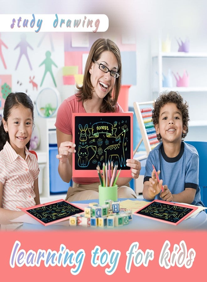 ERUW LCD Writing Tablet for Kids, 15 Inch Colorful Electronic Doodle Board, Educational Learning Kids Drawing Tablet Toys, Christmas Birthday Gift for 3 4 5 6 7 8 9 Year Old Girls Boy - Image 4