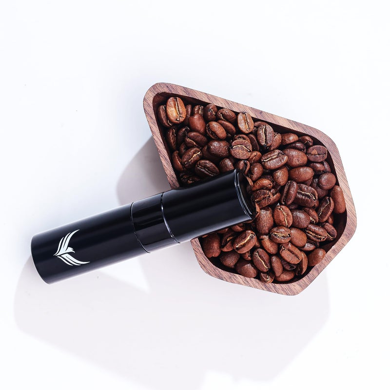 KNODOS Walnut Coffee Bean Dosing Cup and RDT Coffee Spritzer Set Coffee Bar Accessories Wooden Dosing Vessel Single Dose Coffee Measuring Tray Kit - Image 2