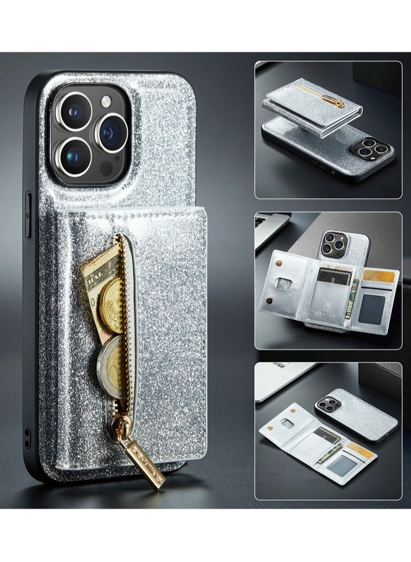 14ProMa Magnetic Secure Wallet， Lightweight Magnetic Phone Card Holder for Apple Cell Phones  - Image 2