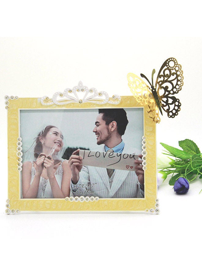 NIBEMINENT 12-Piece 3D Butterfly Wall Stickers Gold - Image 5