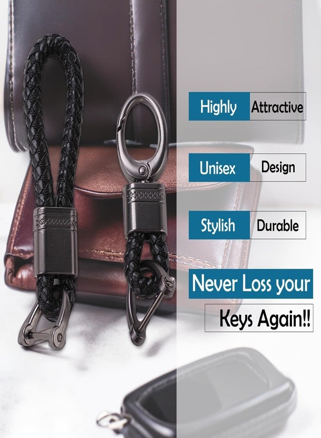 Kuber Industries Keychain/Keyring/Key Tag|Car Key Clip, Key Holder, Key Organizer|Pack of 2| (Black) - Image 4