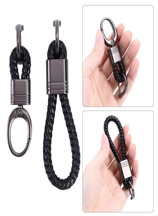 Kuber Industries Keychain/Keyring/Key Tag|Car Key Clip, Key Holder, Key Organizer|Pack of 2| (Black) - Image 5