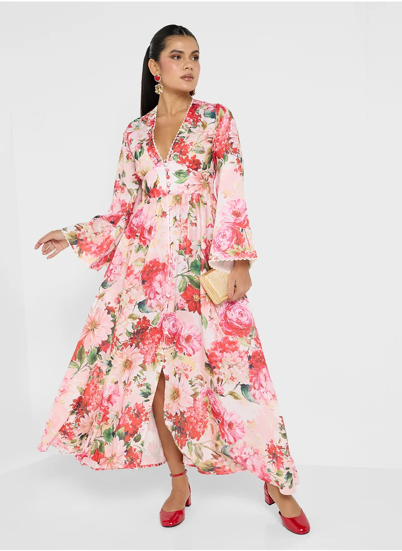 ELLA Floral Print Dress