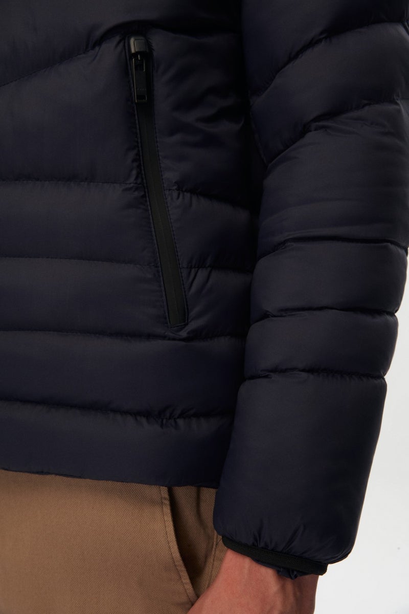 twn Slim Fit Navy Blue Coat 1EC0712210029  - Image 3