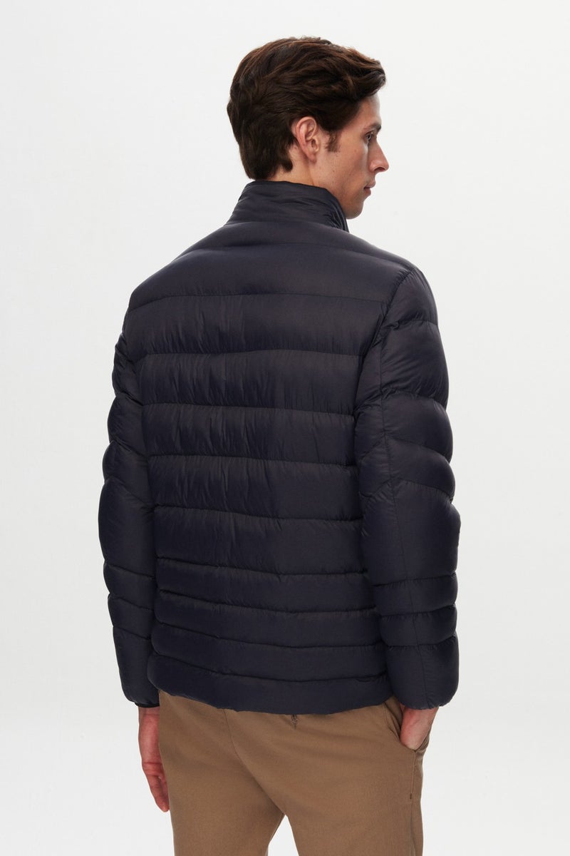 twn Slim Fit Navy Blue Coat 1EC0712210029  - Image 5