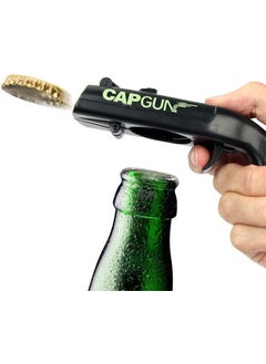 Cap Gun Shooting Soda Cap Opener with Ejection Feature