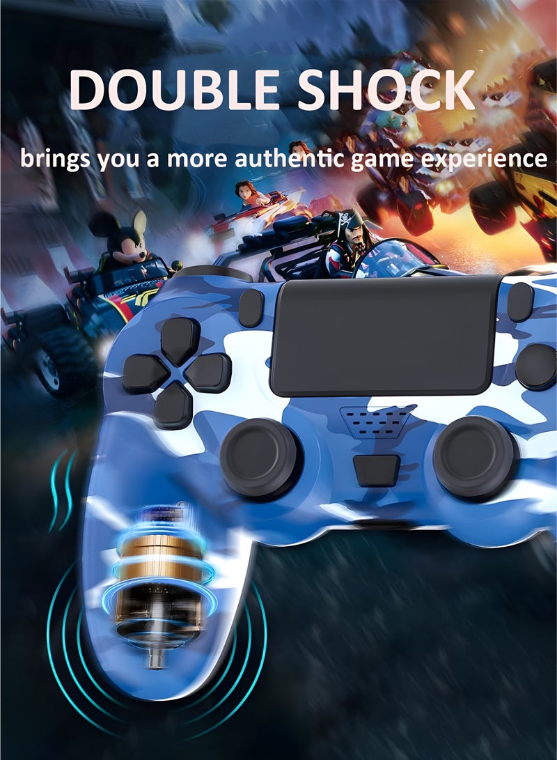 micro speed Wireless Controller for PlayStation 4, Dual Vibration, Clickable Touchpad & LED Light - Image 4