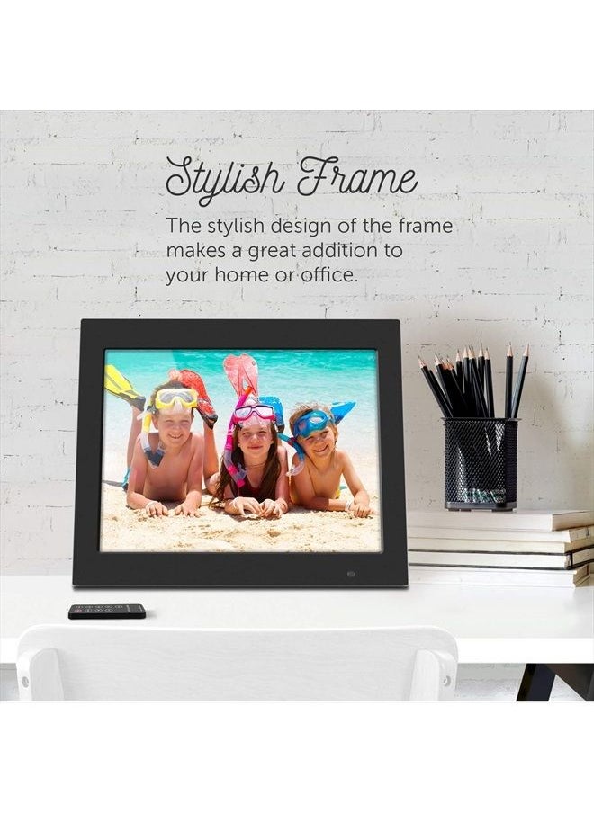 Aluratek (ADMPF315F) 15 Inch Digital Photo Frame - Black  - Image 2