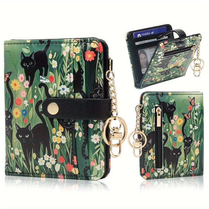 Lucky Hour Mandala Starry Sky Short Wallet - Image 3