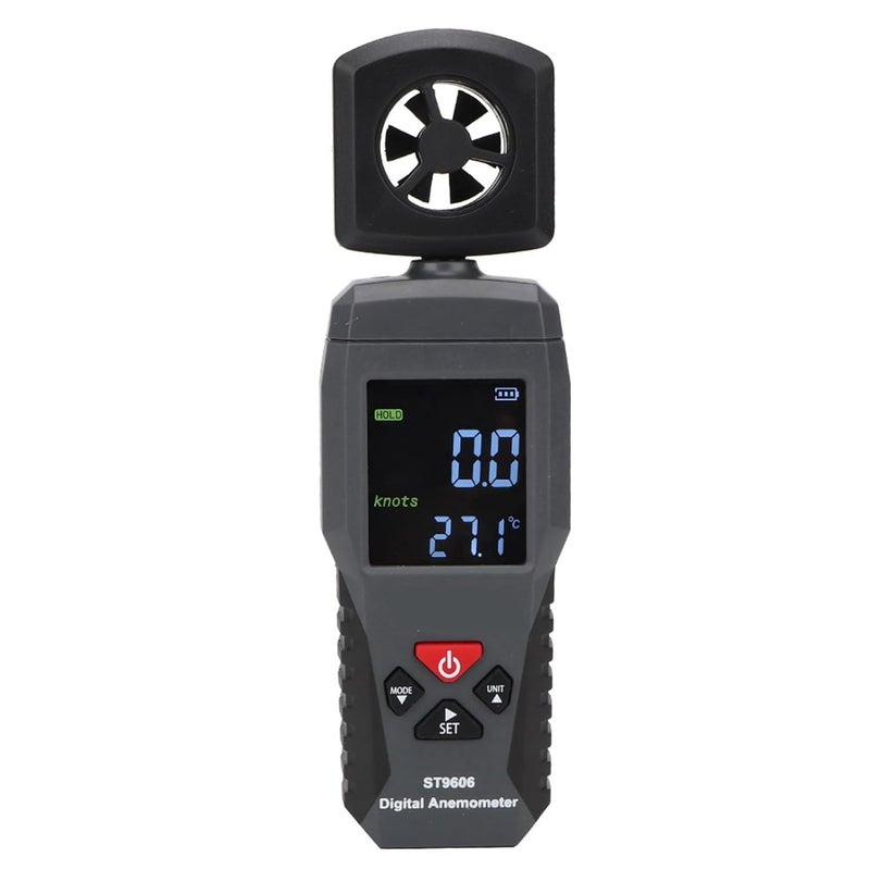 ST9606 Digital Anemometer Handheld Wind Speed Meter with LCD Display Low Power Portable - Image 2