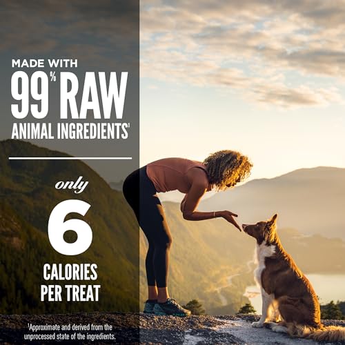 ORIJEN Grain Free High Protein Freeze Dried Dog Treats Regional Red Recipe 3.25oz Bag - Image 4