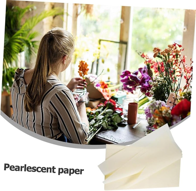 Floral Wrapping Paper 40 Sheets Bouquet Tissue For Gift Bags Wedding Birthday DIY - Image 5