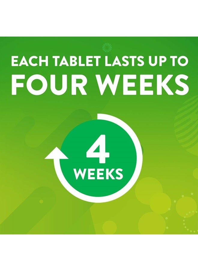 Toilet Tablets, Continuous Clean Toilet Drop Ins, Helps Keep Toilet Stain Free and Helps Prevent Limescale Buildup, 5 Count, Pack of 1