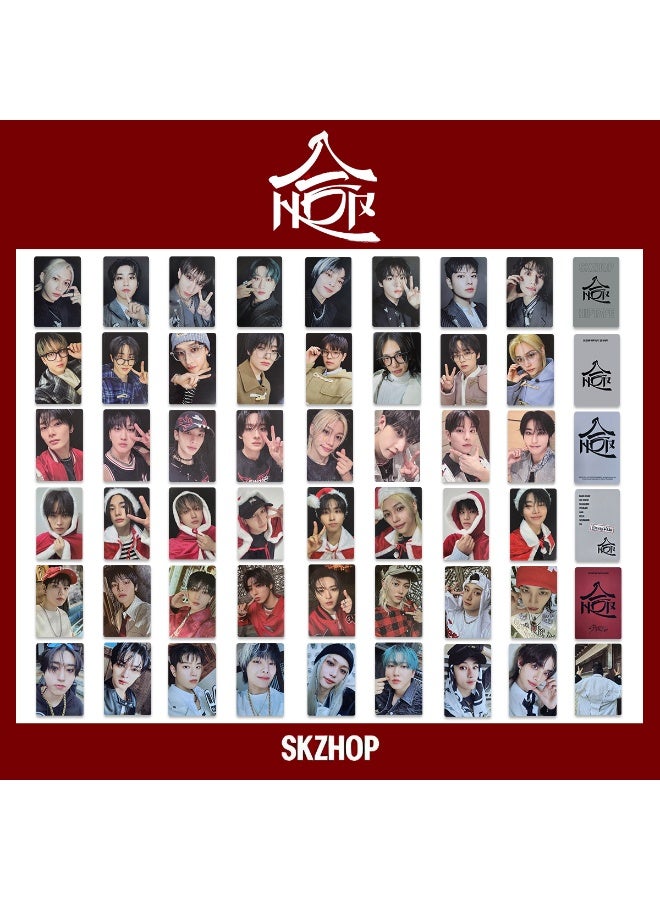 NIBEMINENT 8 Pcs Kpop Stray Kids HOP Lomo Cards Card For Fans Collection Gifts - Image 2