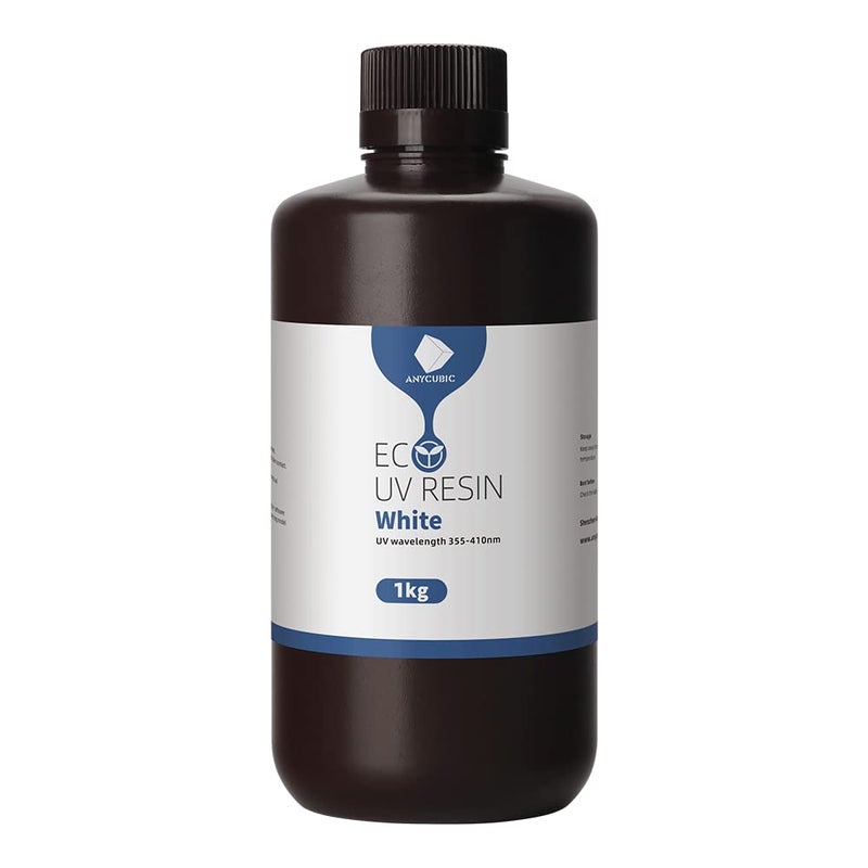 3idea 3 idea Imagine Create Print Plant Based UV Resin (White) 1Kg - Image 1