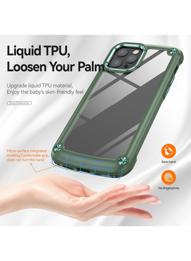 اس-توب جراب لهاتف iPhone 12 / 12 Pro مصنوع من مادة TPU + PC لحماية العدسات - Image 3