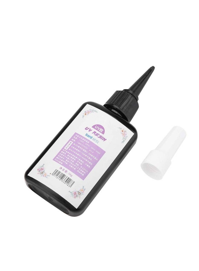 klarako UV Gel DIY Crystal Transparant UV Glue quick drying Hard Curing Resin Gel Adhesive for Applying Crystals, Rhinestones, Diamante, Diamonds, Arts & Crafts, DIY Projects (50g) - Image 3