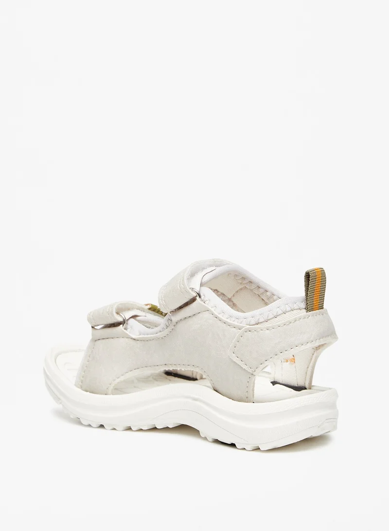 shoexpress Boys Colourblock Floaters with Hook and Loop Closure Ramadan Collection