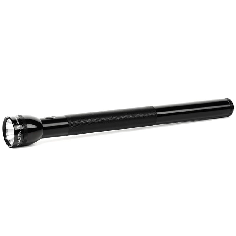Maglite Heavy-Duty Incandescent 6-Cell D Flashlight, Black - S6D016 - Image 1