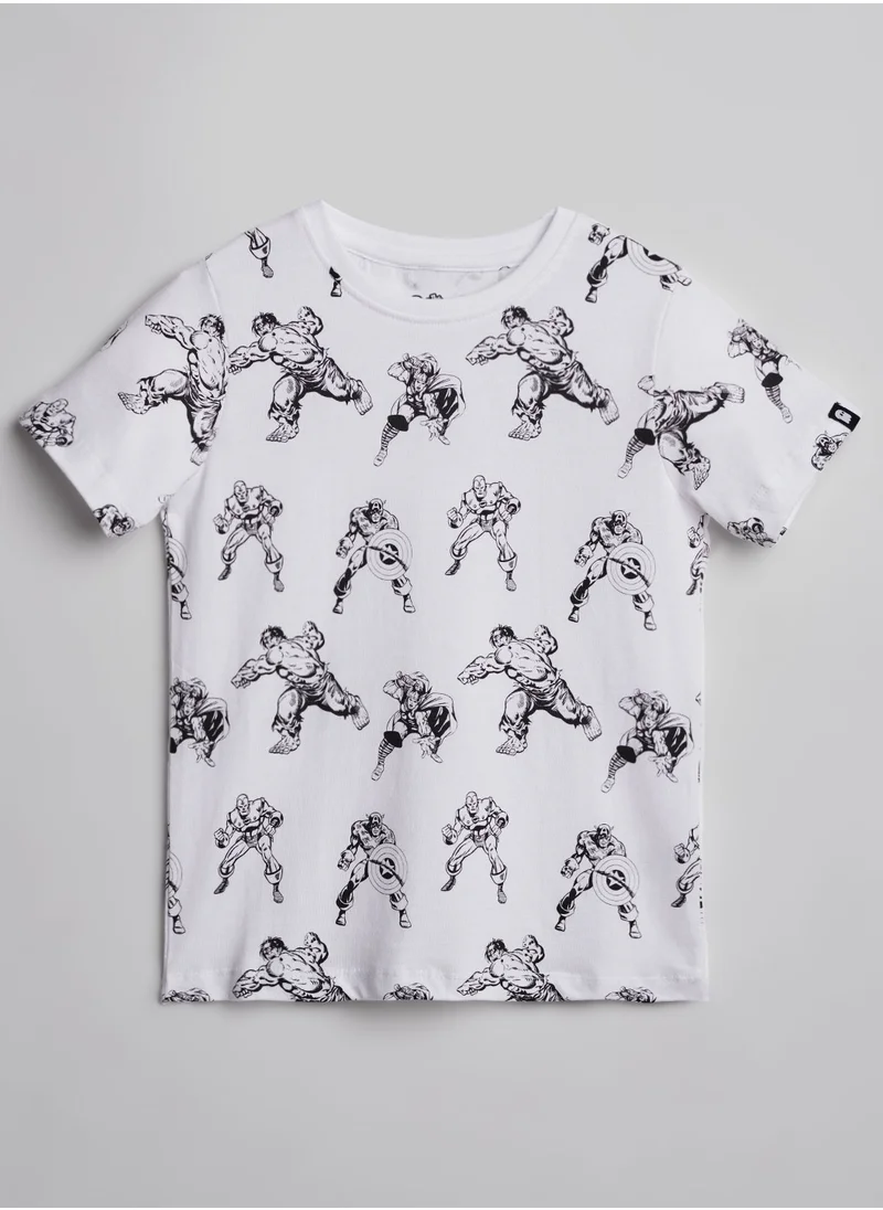 The Souled Store The Souled Store Marvel Superhero Printed T-shirt for Kids and Boys