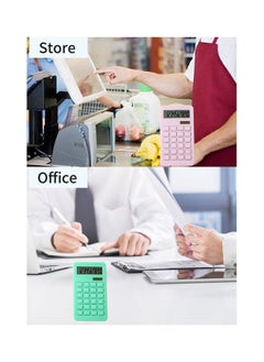 NIBEMINENT Portable Desk Calculator Purple  - Image 4