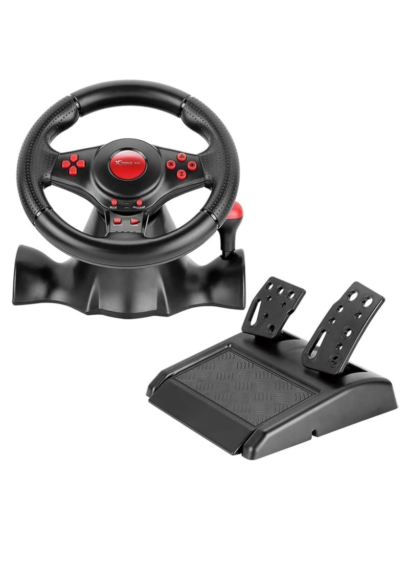 XTRIKE ME - Xtrike Me PC & Consoles Vibration Racing Wheel (GP-903) - Image 1