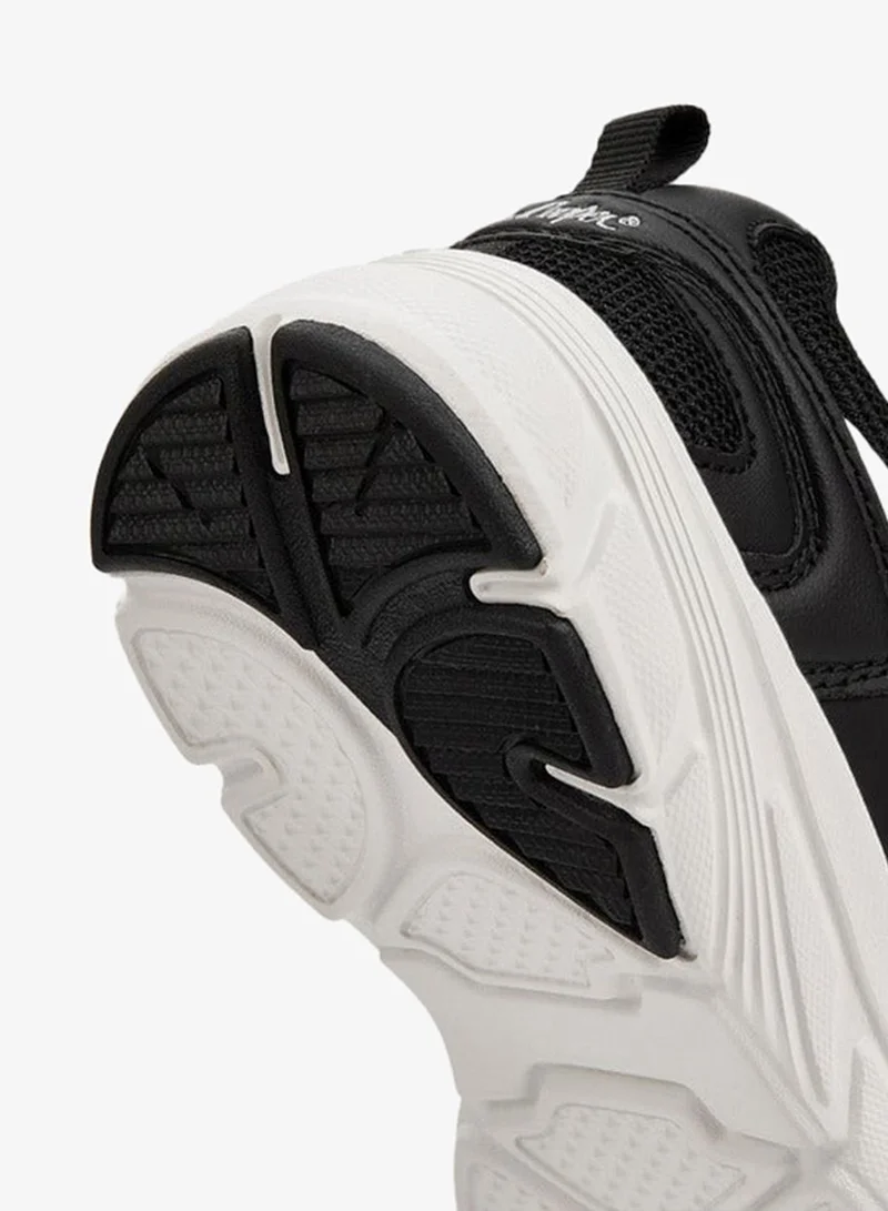 Lee Cooper Boys' Panelled Sneakers with Hook and Loop Closure