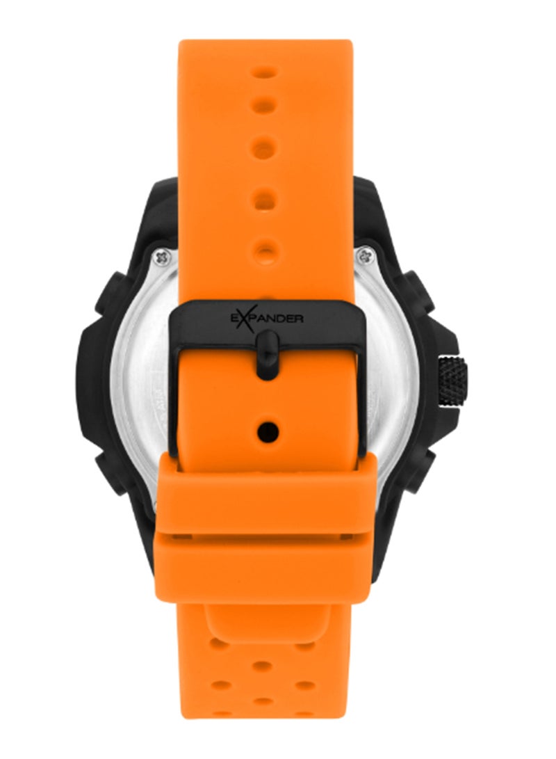 Sector EX-48 52MM DIGITAL BLACK DIAL ORANGE ST - Image 3