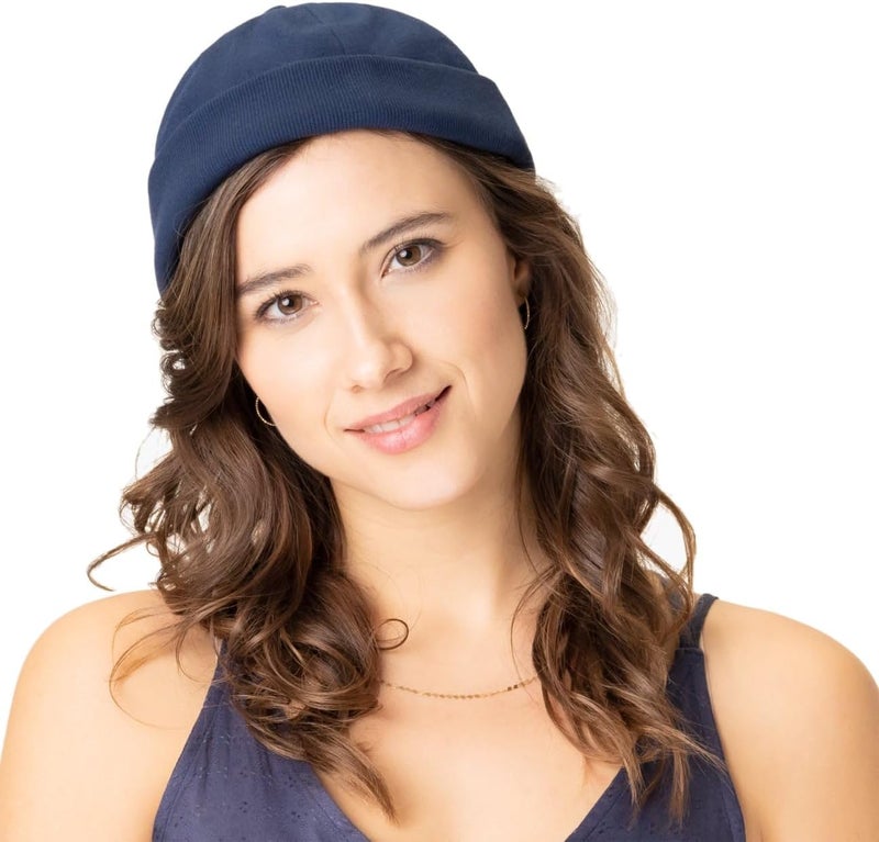 Lipodo Cotton Docker Cap Women/Men Beige One Size - Image 2