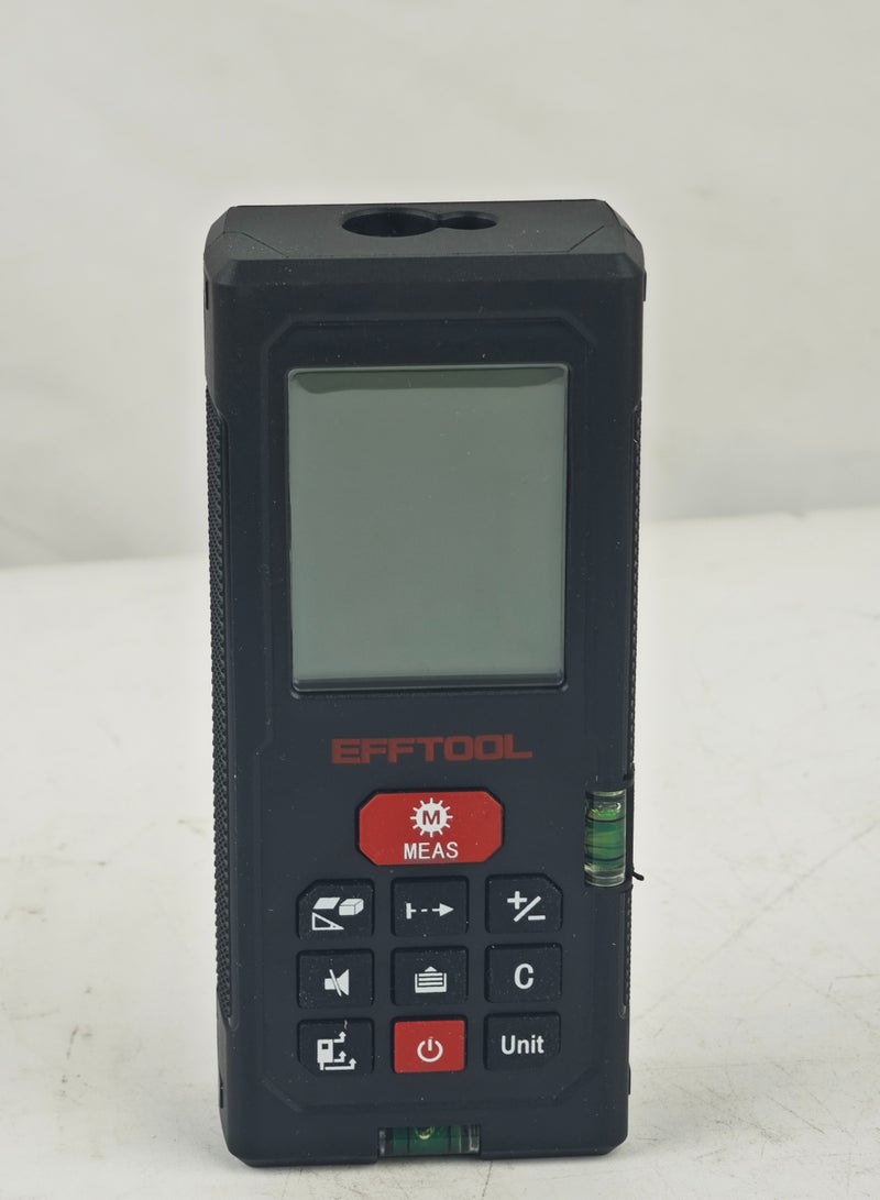 EFFTOOL مقياس المسافة بالليزر الرقمي Efftool 60م لقياس المسافة والمساحة والحجم - Image 3