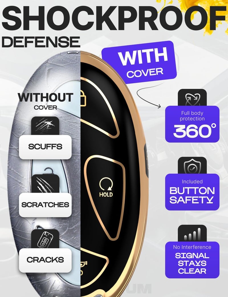 Lucrum Key Fob Cover for Hyundai IONIQ 6 - Image 4