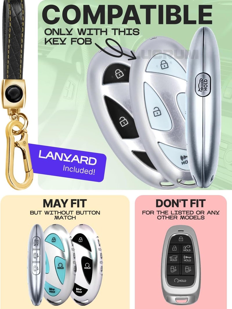 Lucrum Key Fob Cover for Hyundai IONIQ 6 - Image 2