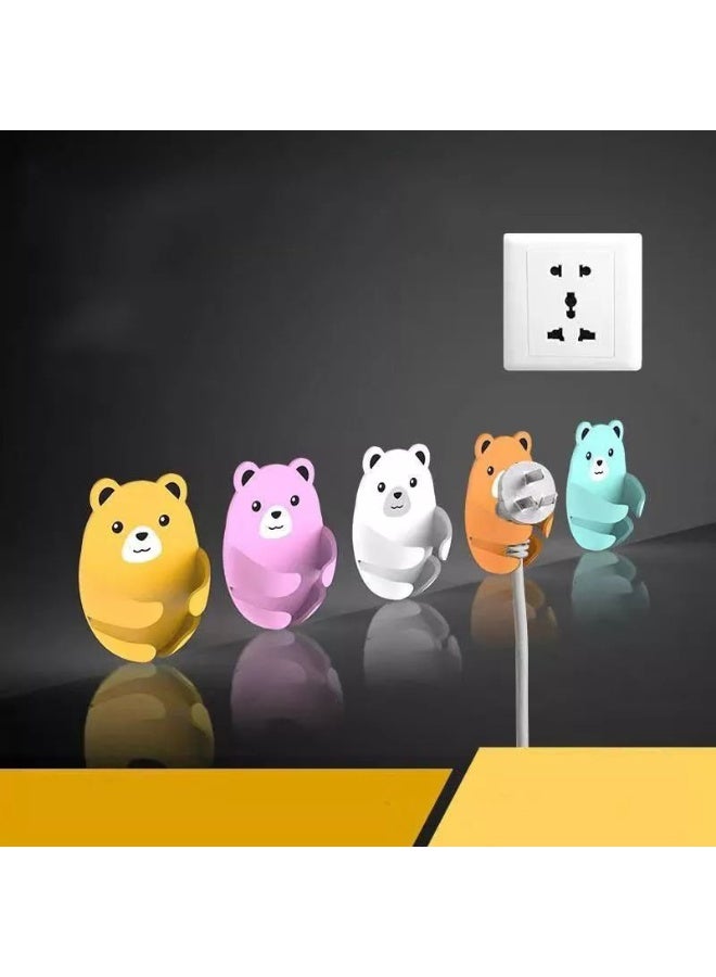 حامل فيشة سلك الكهرباء 4 قطع - Image 3