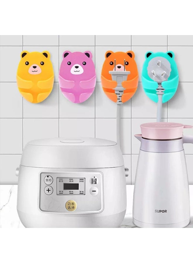 حامل فيشة سلك الكهرباء 4 قطع - Image 4