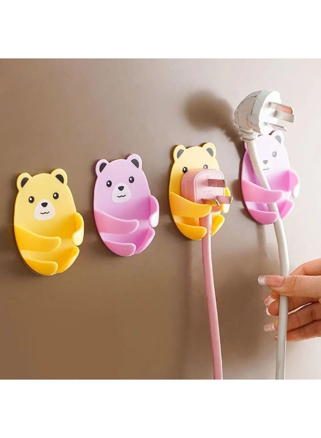 حامل فيشة سلك الكهرباء 4 قطع - Image 2