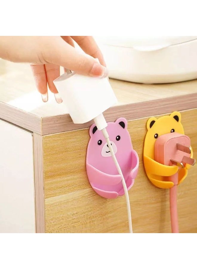 حامل فيشة سلك الكهرباء 4 قطع - Image 5