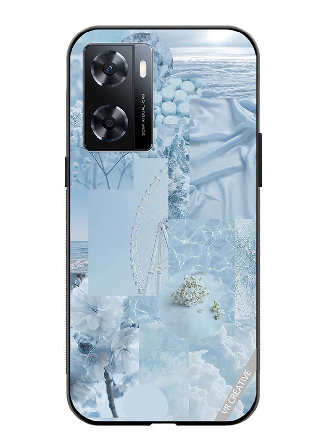 VR CREATIVE Protective Case Cover For OnePlus Nord N20 SE Light Blue College Design Design Multicolour - Image 1