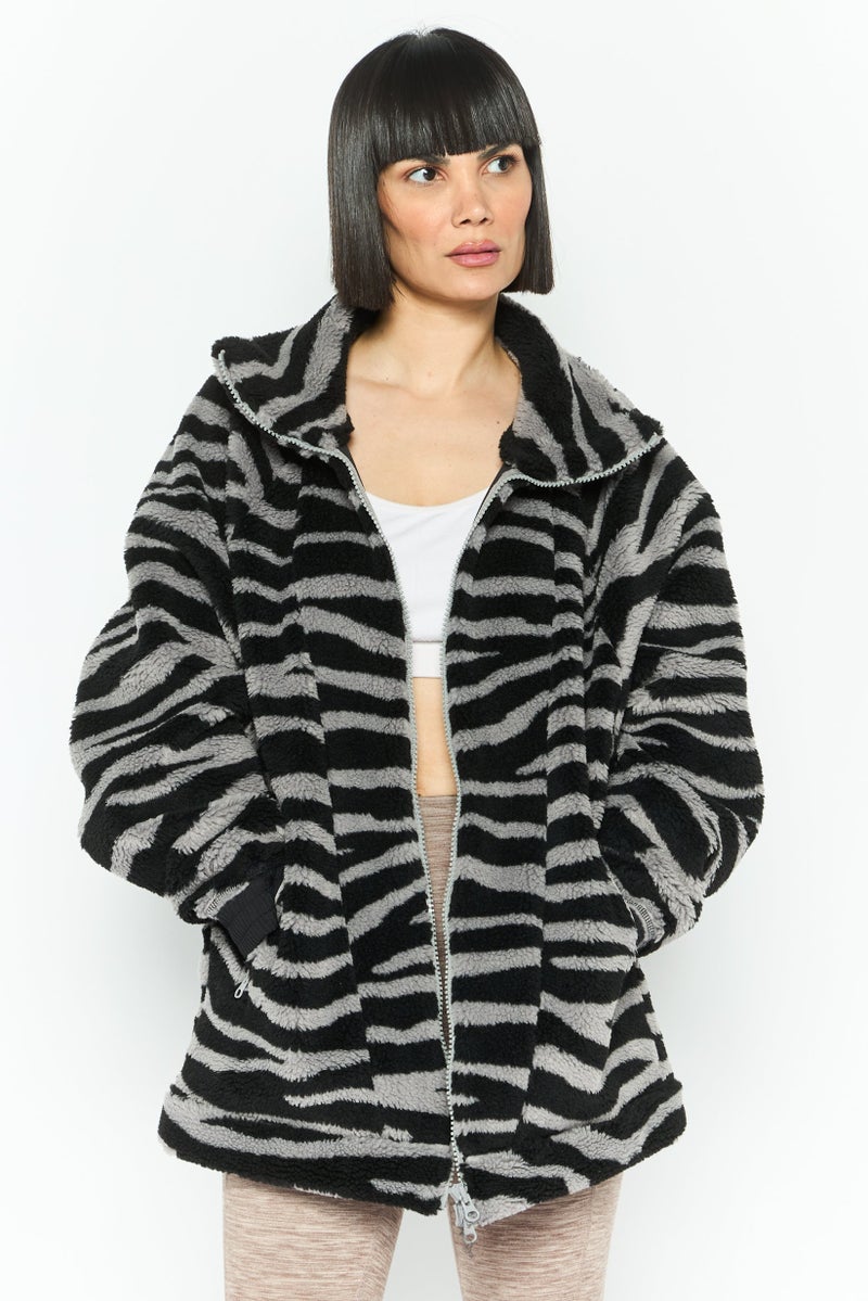 Adidas Adidas by Stella McCartney Women Sportswear Fit Outdoor Jacket, Black - Image 1