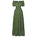 HSDOU 5 Pcs Renaissance Medieval Costume Dress Women Fairy Dress Peasant Cottagecore Dress 1700s Victorian Fantasy Fairy CostumeZ3768GNS - Image 4