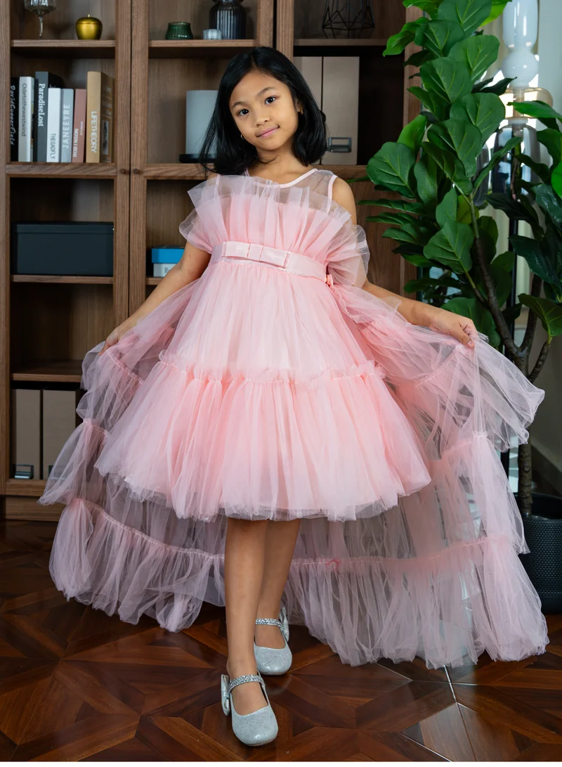دىدانيالا Tiered Tulle Dress
