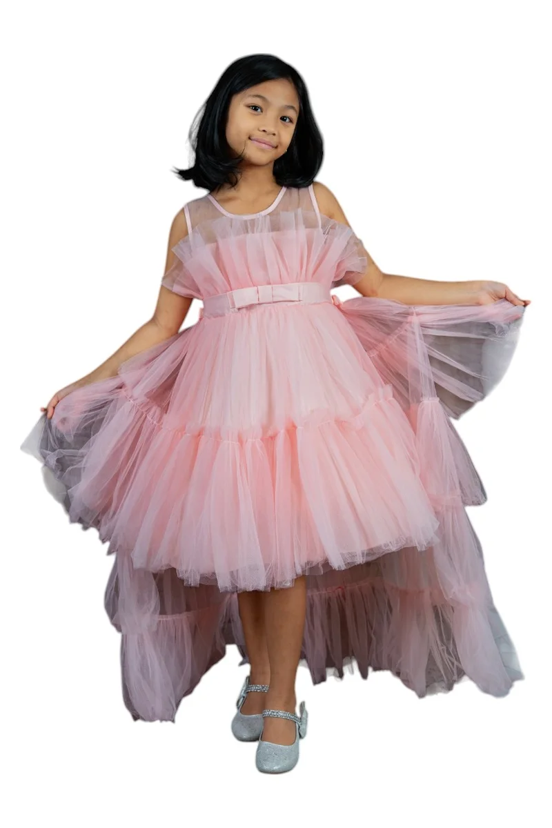 دىدانيالا Tiered Tulle Dress