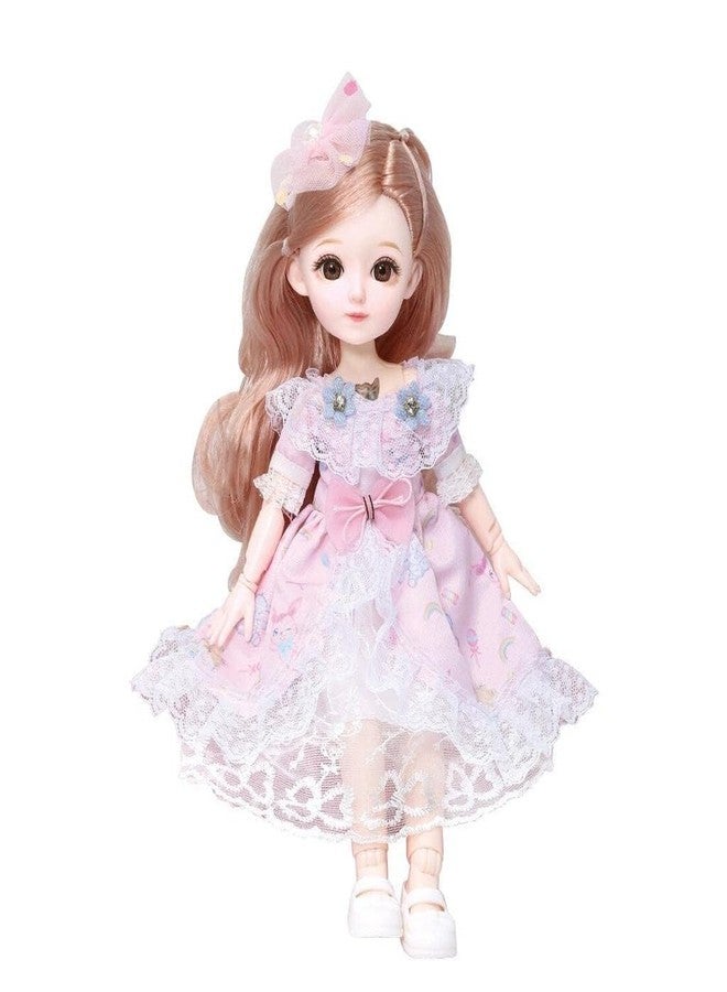 Euphoria Rk Toys Cute Gorgeous Girl Doll Toy with Beautiful Dress and Elegant Eyes Doll Set for Kids - Image 1