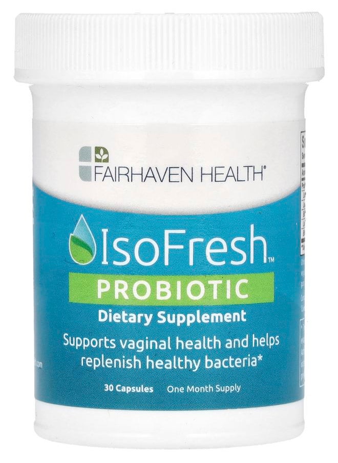 fairhaven health - IsoFresh Probiotic 30 Capsules - Image 1