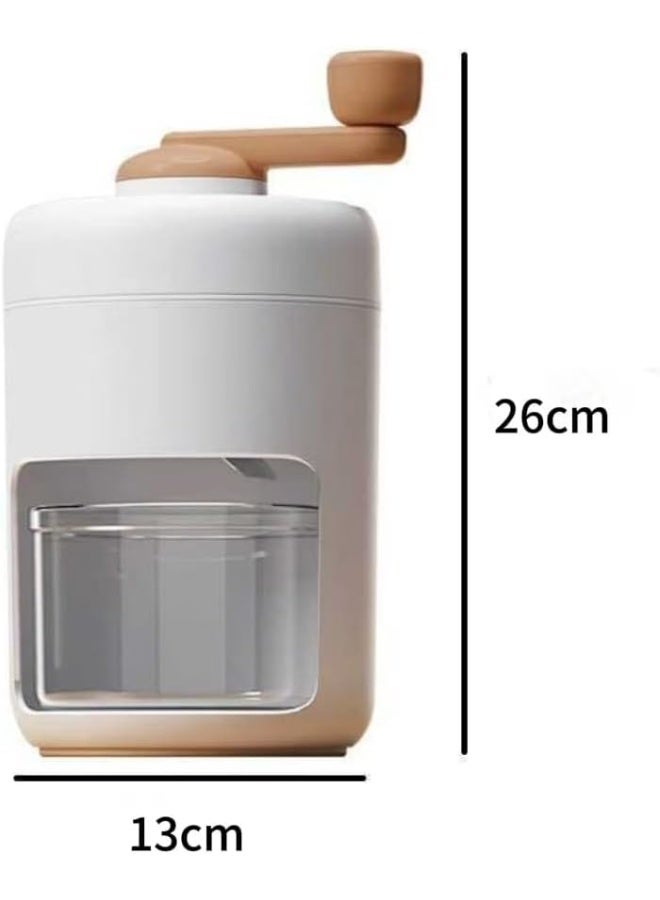 NANAO Shaved Ice Machine Snow Cone Machine Manual - Portable Ice Crusher and Shaved Ice Machine with Free Ice Cube Trays - BPA Free - Image 3