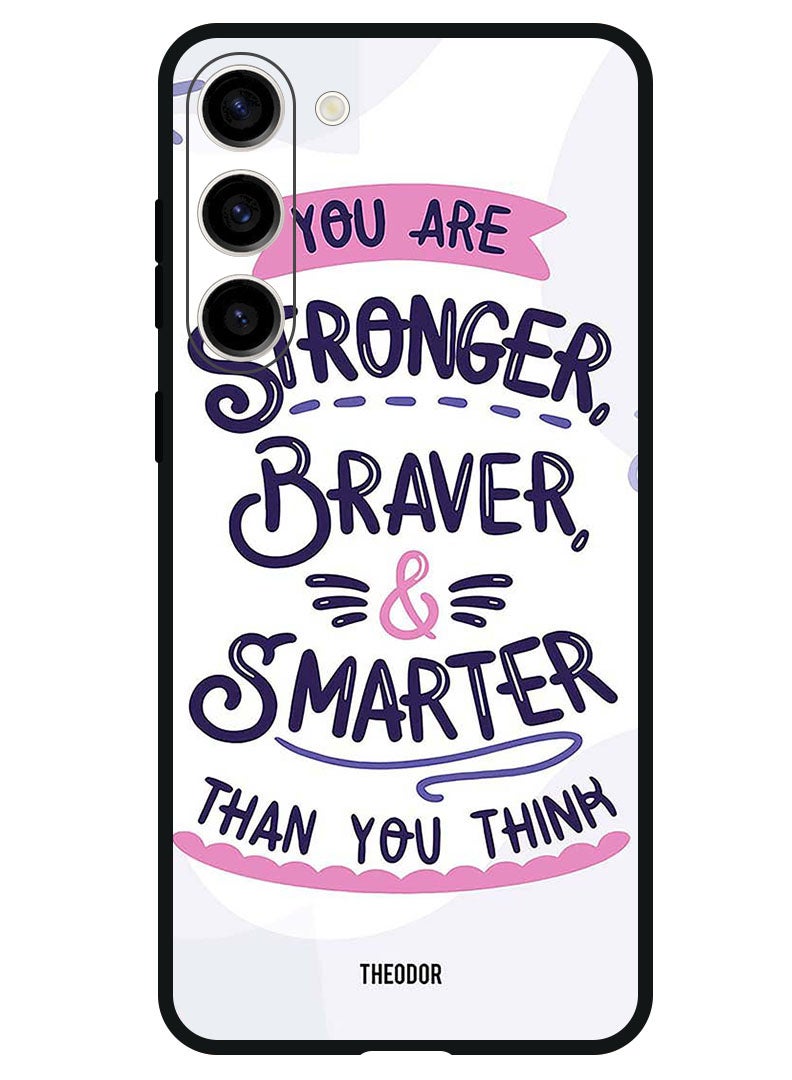 Theodor Protective Case Anti Scratch Shock Proof Bumper Cover For Samsung Galaxy S23 FE You Are Stronger - Image 1