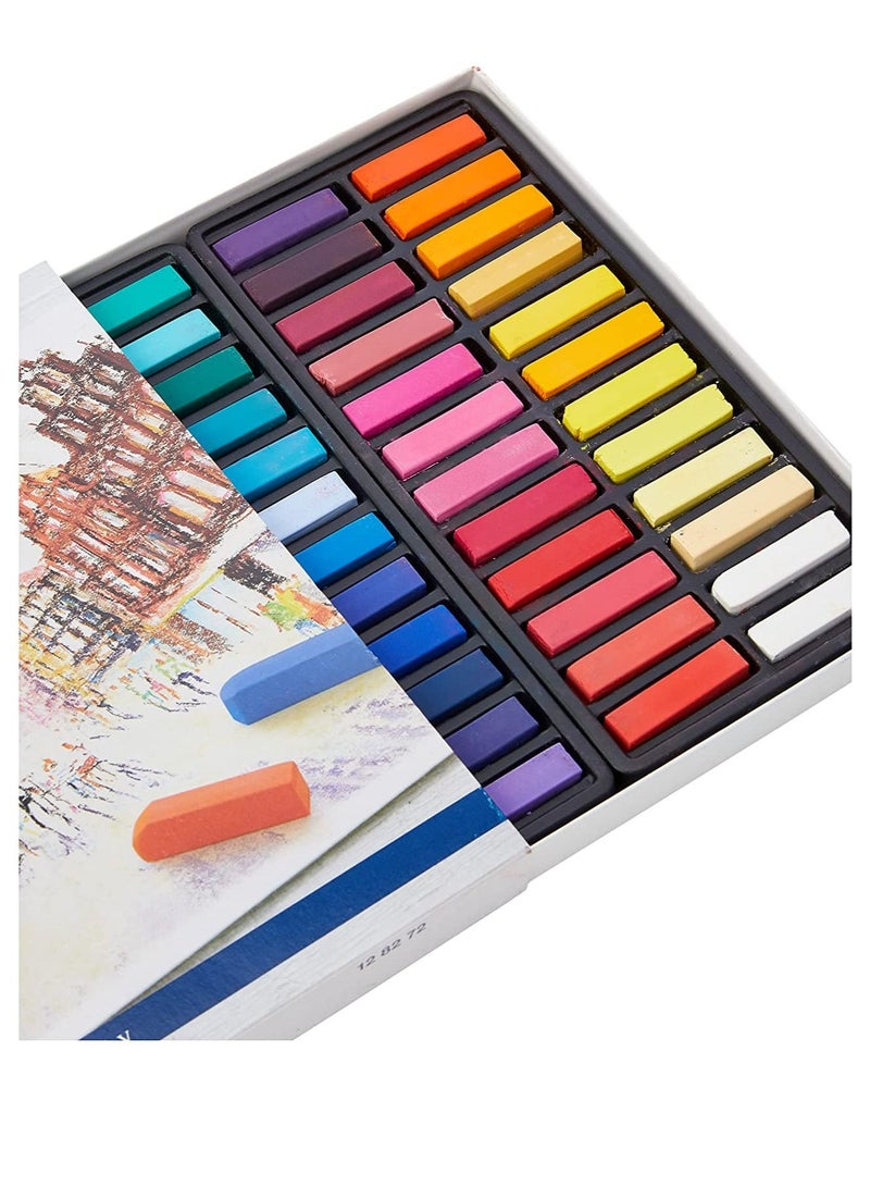 72-Piece Mini Soft Pastel Set Multicolour
