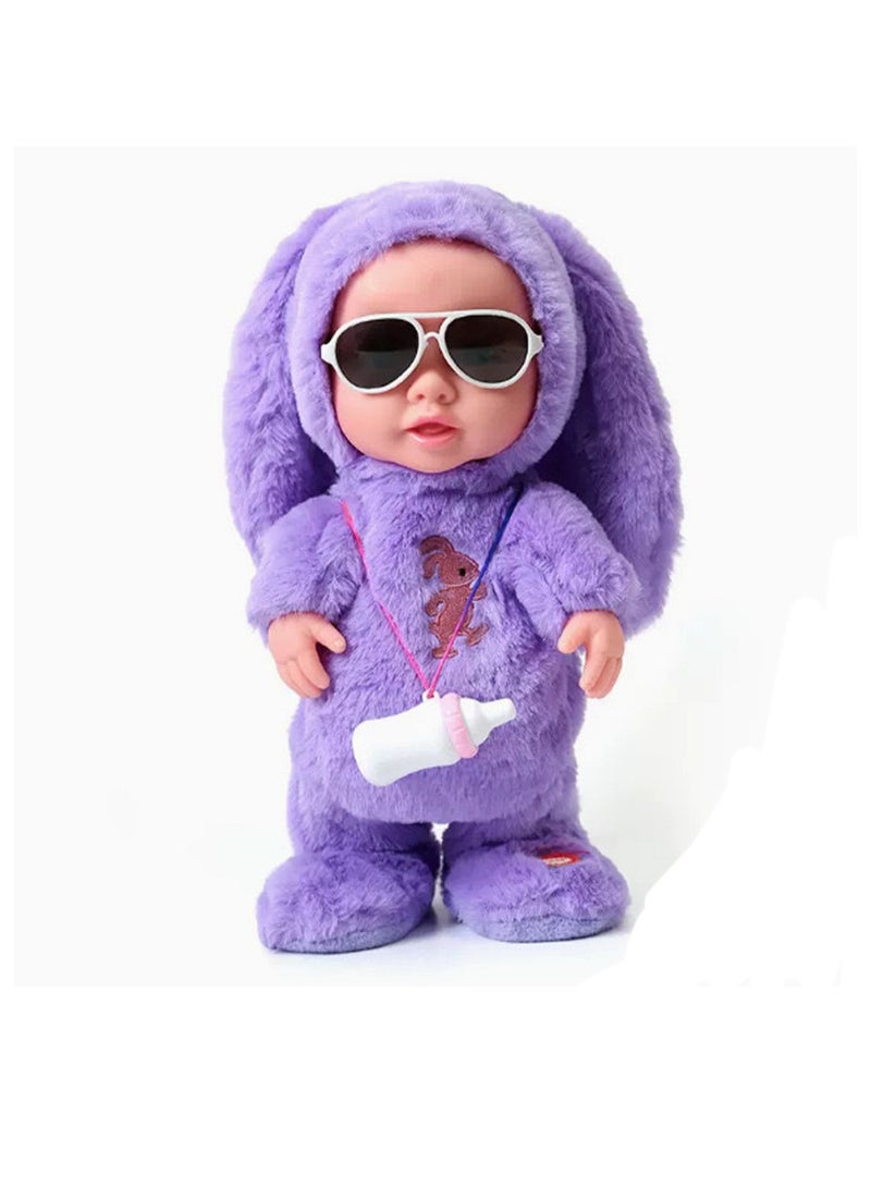 general Purple Bottle Doll Interactive Talking Doll - Repeat, Sing, Dance And Walk - Kids Toy - Image 1