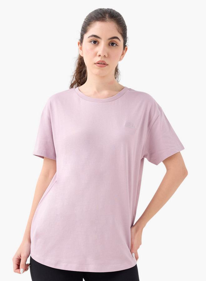 Kappa Logo Embroidered T-shirt with Round Neck and Short Sleeves - Image 1