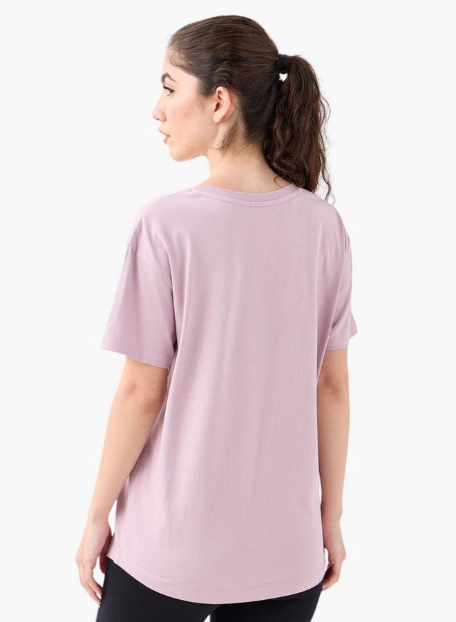 Kappa Logo Embroidered T-shirt with Round Neck and Short Sleeves - Image 3