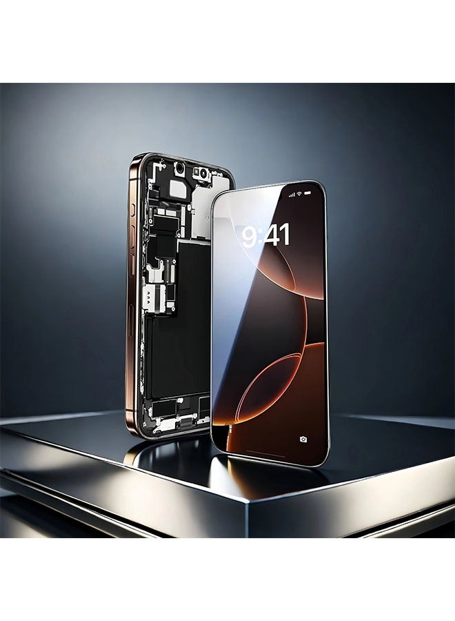 طقم استبدال شاشة iPhone XS، شاشة LCD تعمل باللمس ثلاثية الأبعاد مقاس 5.8 بوصة، مجموعة إطار المحول الرقمي (طراز A2097، A1920، A2100، A2098) يمكن تحريك IC بدون نافذة منبثقة